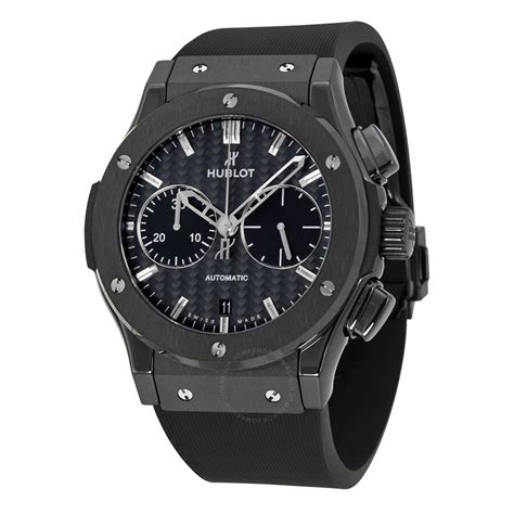 hublot black chronograph|hublot chronograph watch price.